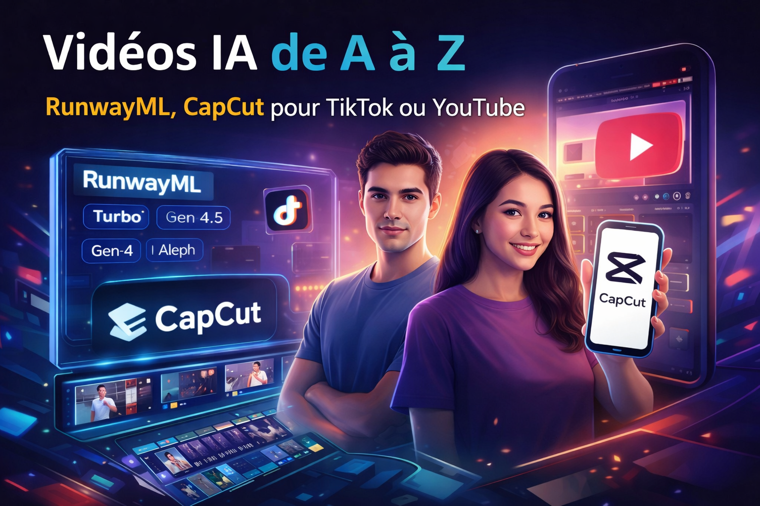 Runway ML Gen-4 — Guide Complet des Prompts Vidéo IA