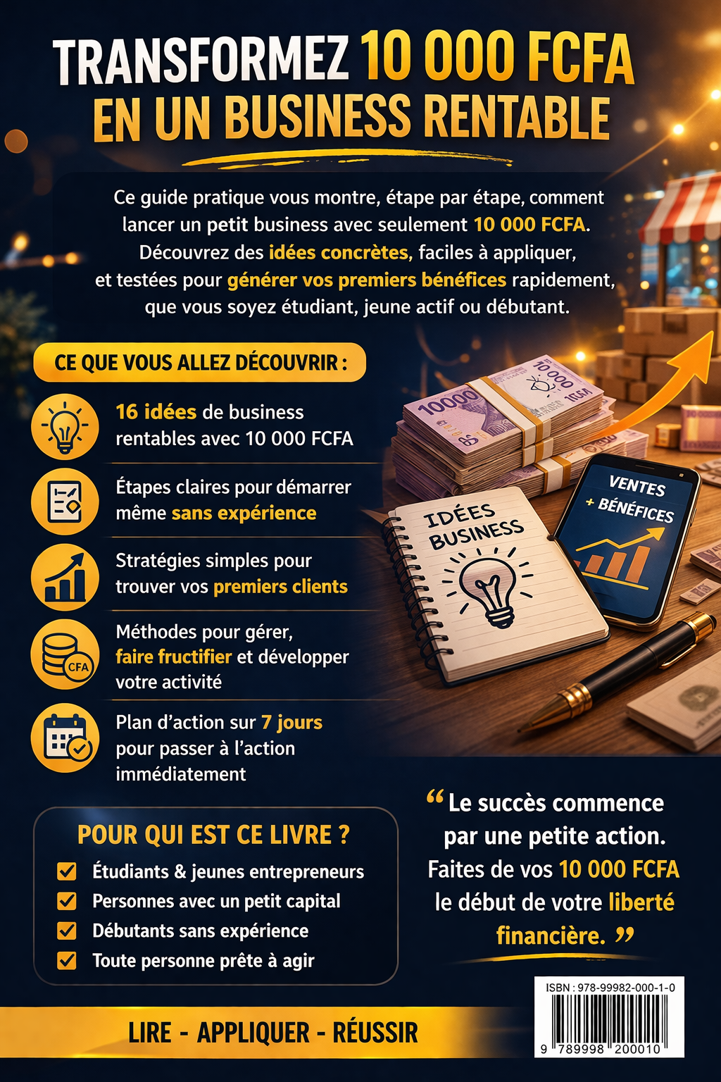 Lancer un Petit Business avec 10 000 FCFA